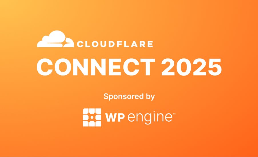 Cloudflare Connect 2025 sponsored by WP Engine
