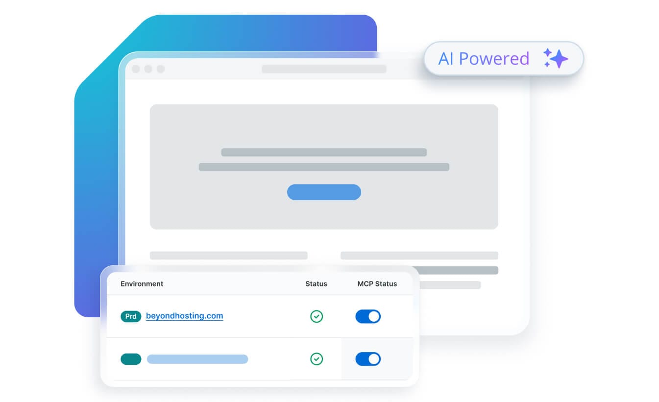 MCP AI powered dashboard