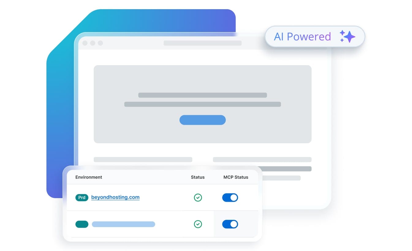 MCP AI powered dashboard