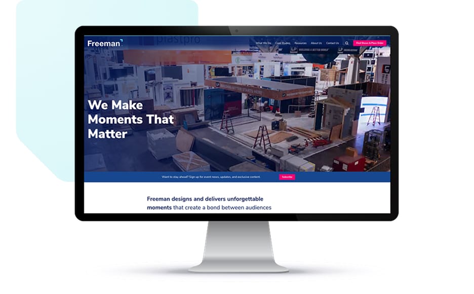 Freeman drives user engagement with faster site speed